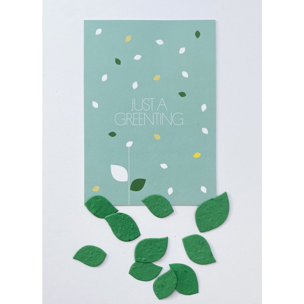 Send and Grow postcard - Just a greenting