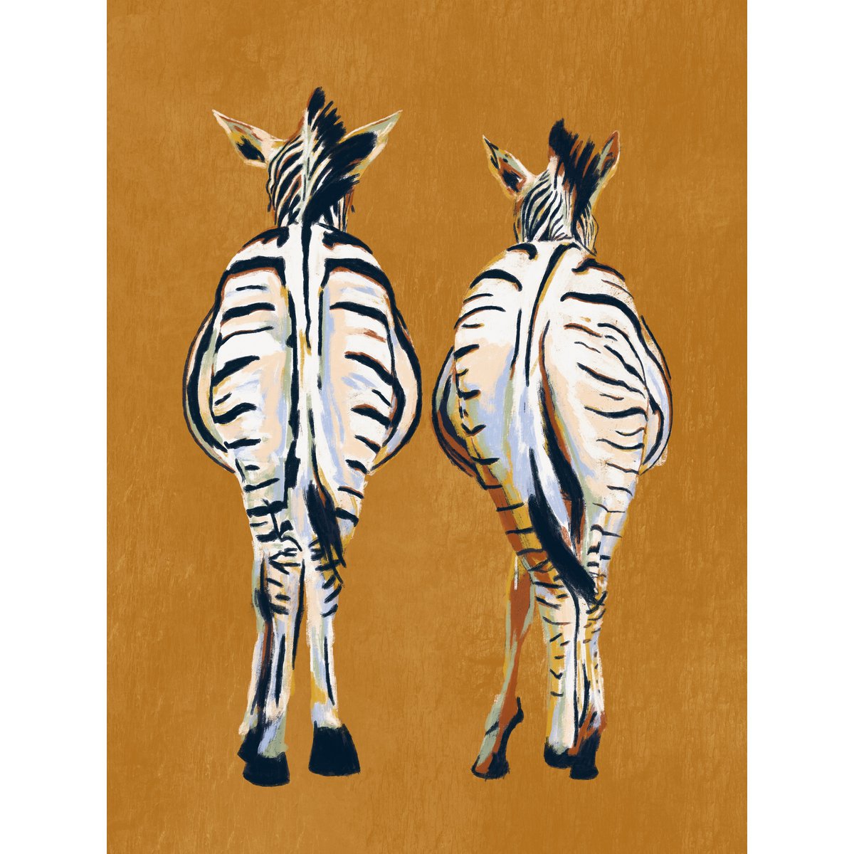 Zebra butts
