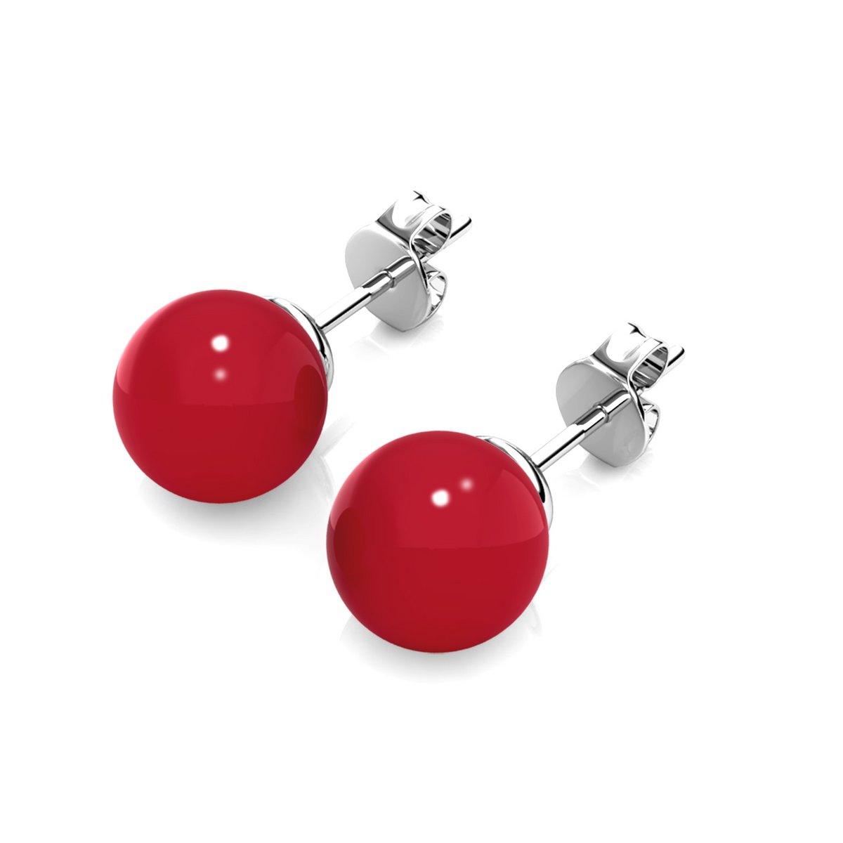 Boucles d'oreilles Coffret 7 Days Colourful Pearl - Argenté et Multi