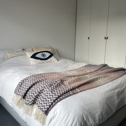 Zickzack Ombre Plaids/Throws - 100% NZ Wolle - extra weich