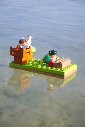 Ai giocattoli ecologici di Jungle Bricks realizzati in sughero