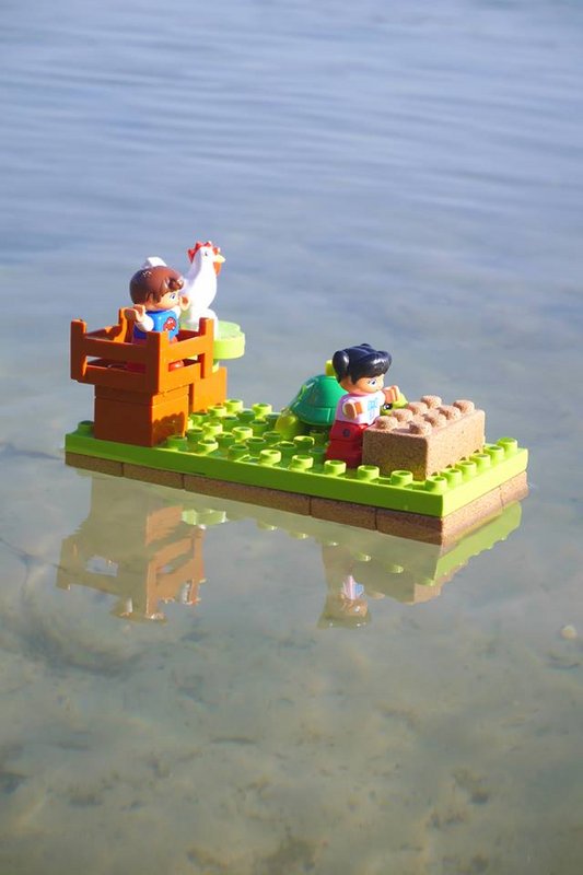 Jouets écologiques To Jungle Bricks en liège