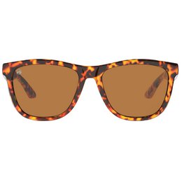 Terra - Tartotalizzazione Frame marrone scuro | lente ambra