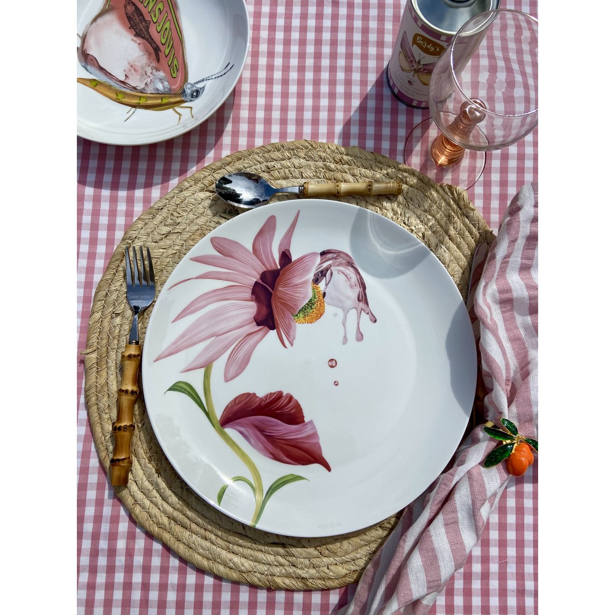 Botanical Wonders - Set of 4 dinner plates
