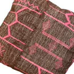 LEI! Kissen - Kleurrijke lijn - Fushia-editie 60x60