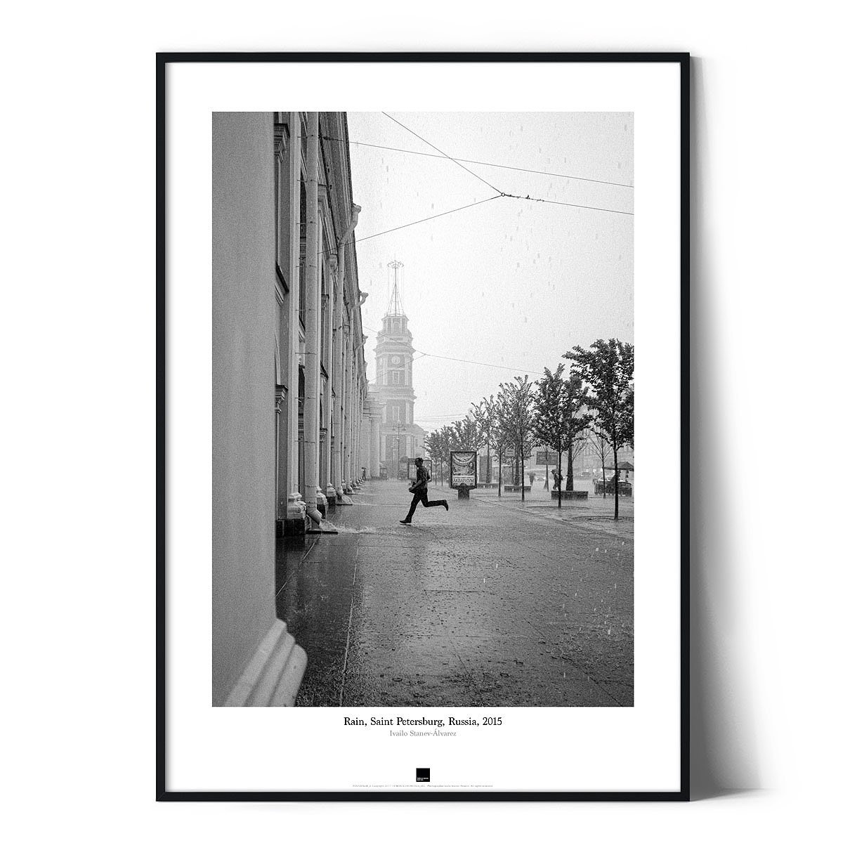 Pluie, Saint-Pétersbourg