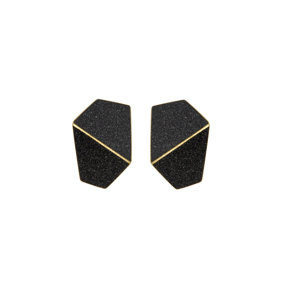 Pendientes Doblados Anchos BRILLANTES