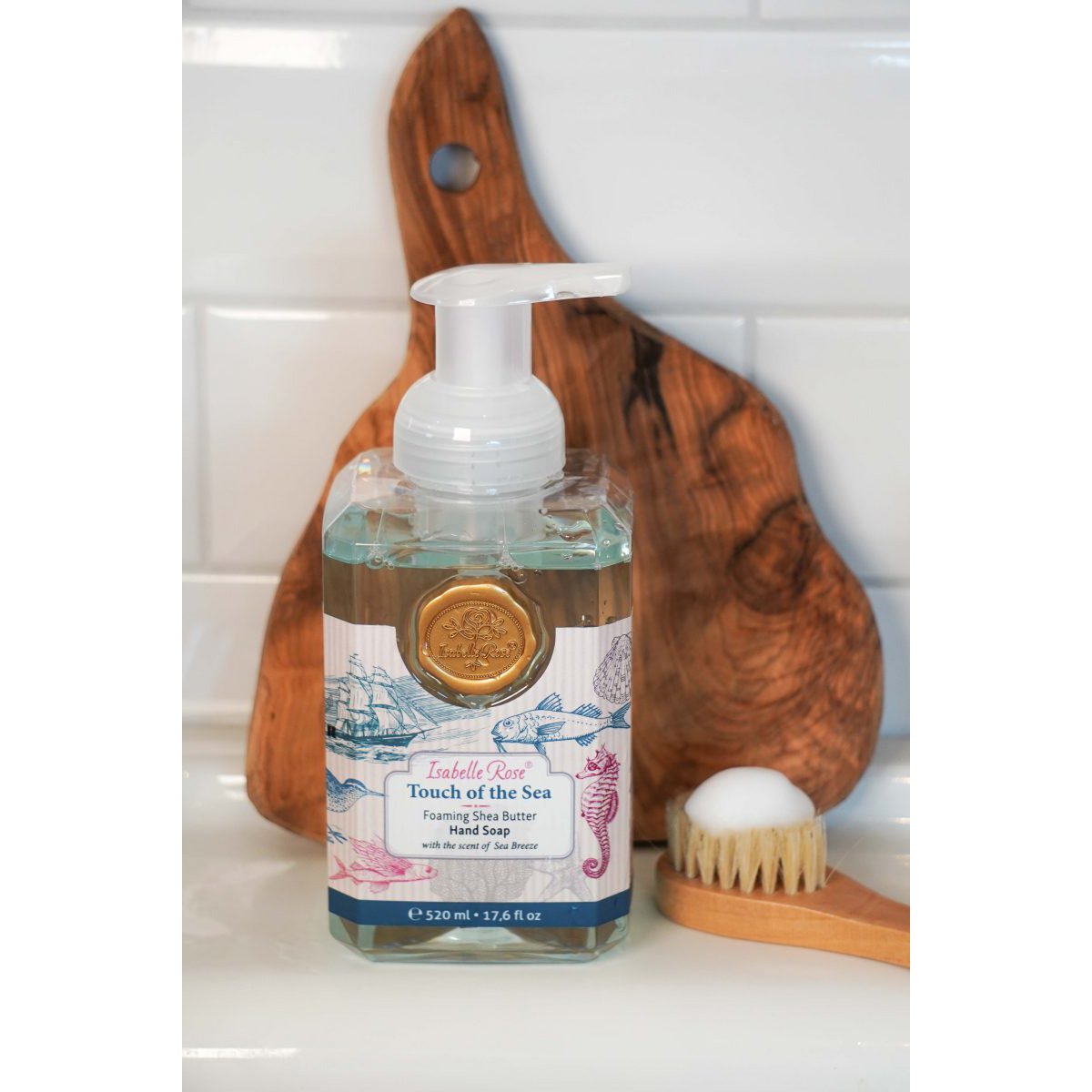 Schäumende Sheabutterseife Touch of the Sea 520 ml Isabelle Rose