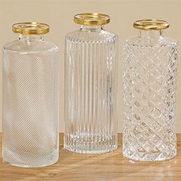 Vase Adore Ø5x13cm gennemsigtigt glas