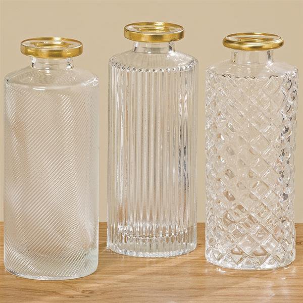 Vase Adore Ø5x13cm gennemsigtigt glas