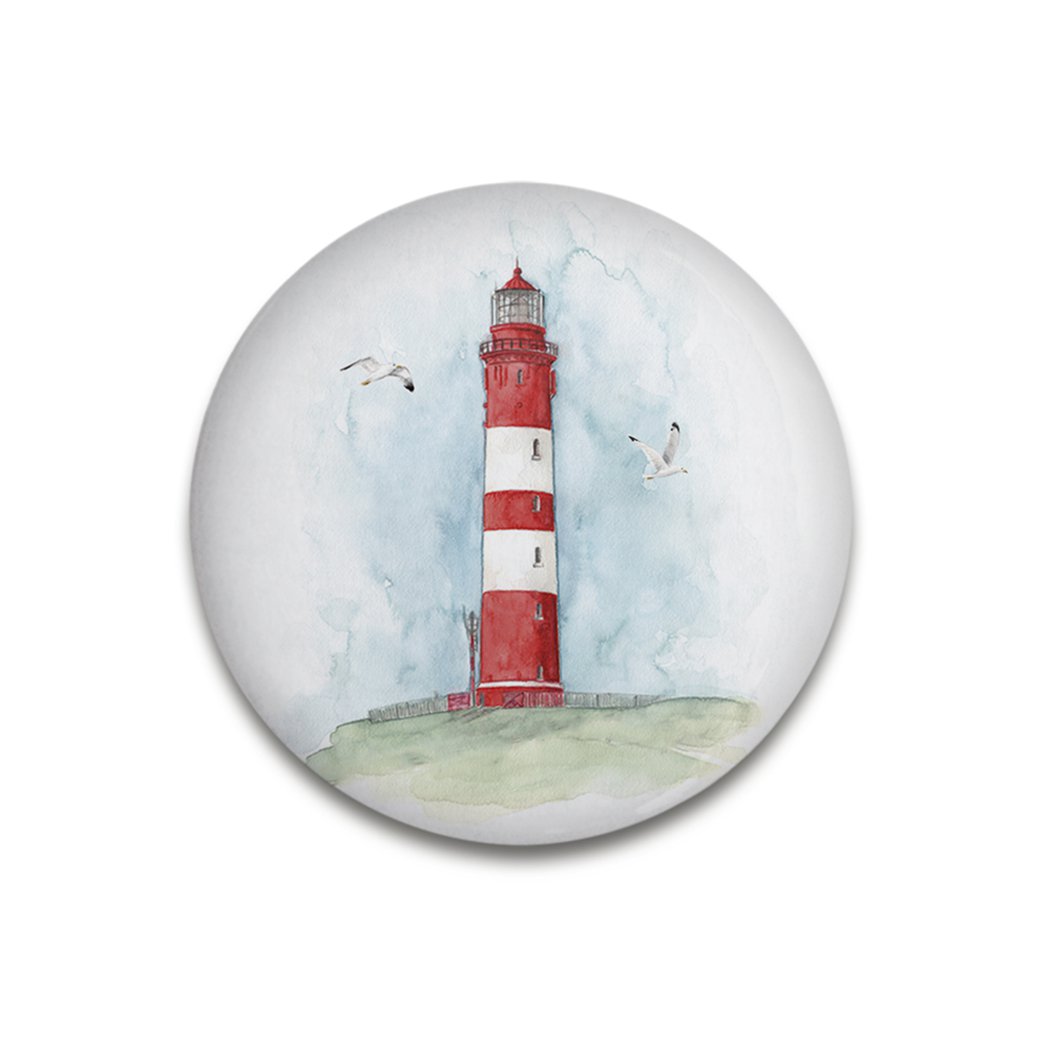 Magnete decorativo Faro Rosso