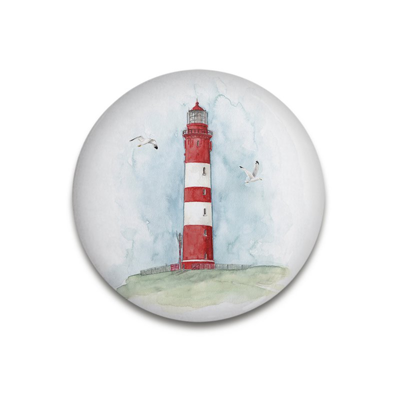 Magnete decorativo Faro Rosso
