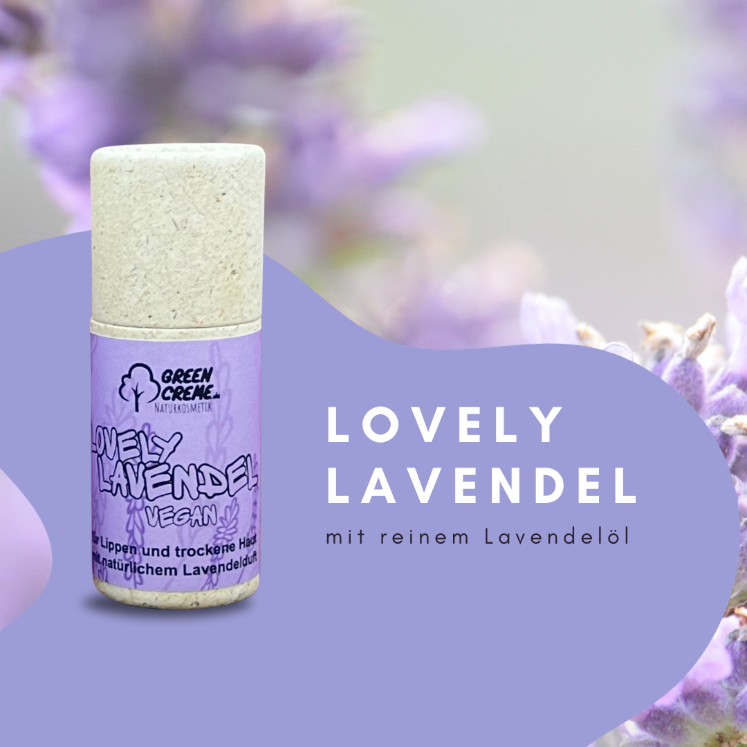 GreenCreme Stick - Cudowny lawendowy wegański