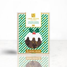 Julebudding mælkechokoladebar
