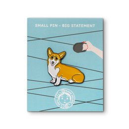 Enamel Pin "Queen's Corgi"