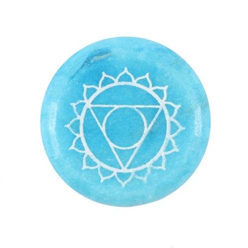 Keelchakra Meditatie Steen