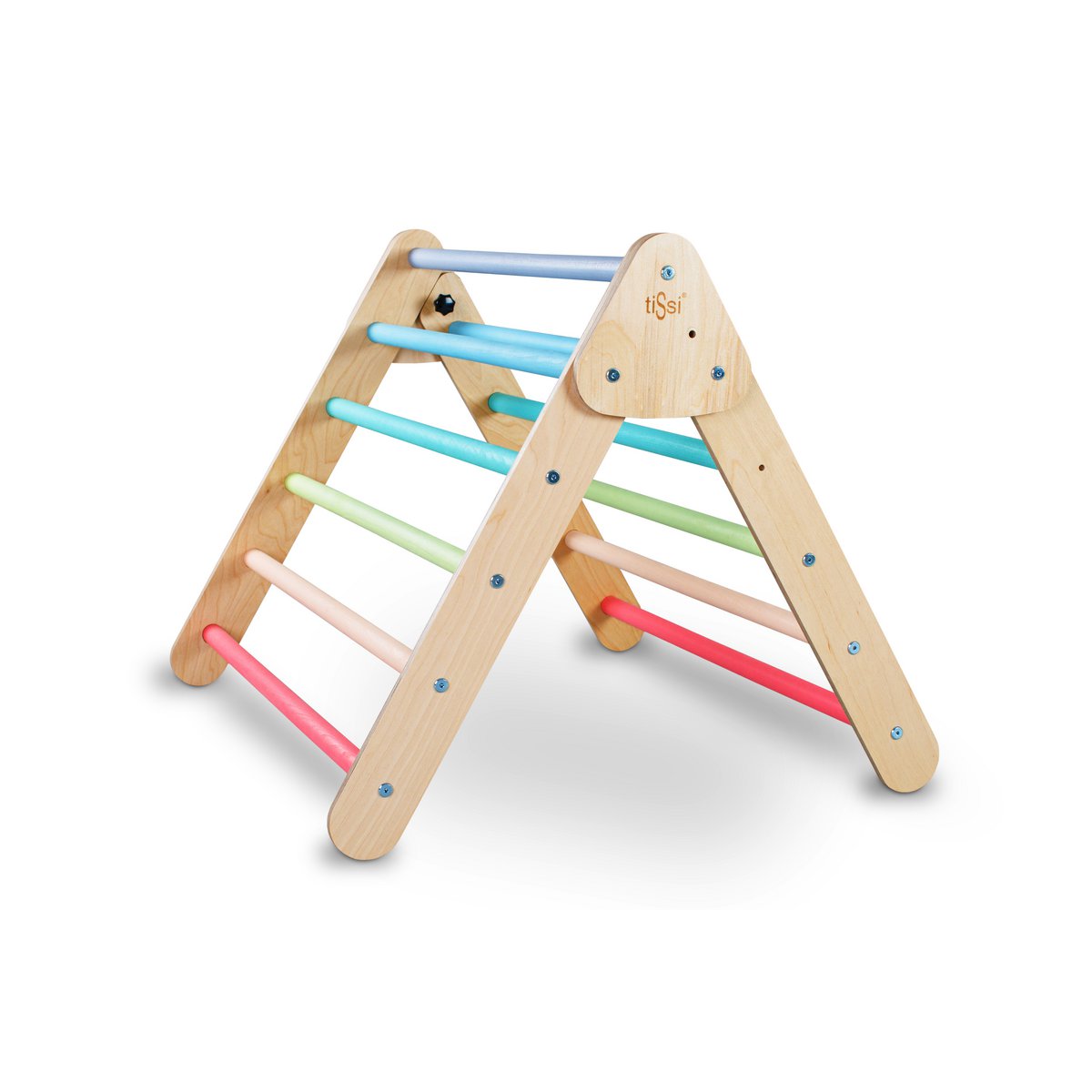 tiSsi® Pikler triangle / climbing triangle pastel colorful