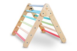 tiSsi® Pikler trekant / klatretrekant pastel farverig