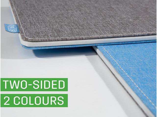 Mouse pad EYE STYLE l.grey-blue 250x200x7mm