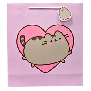 Pusheen the Cat Heart Gift Bag Extra Large