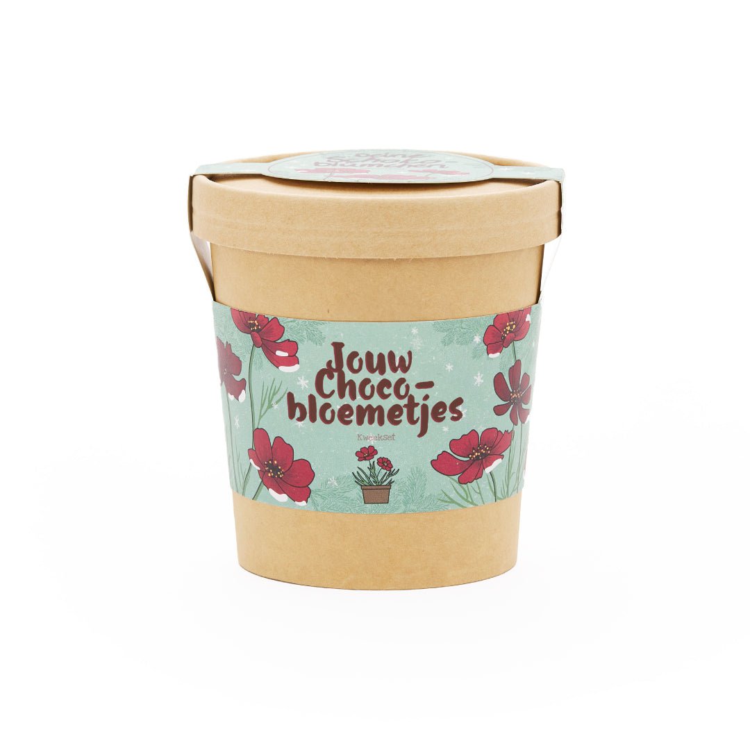 Chocoladebloemen uit de beker (NL)
