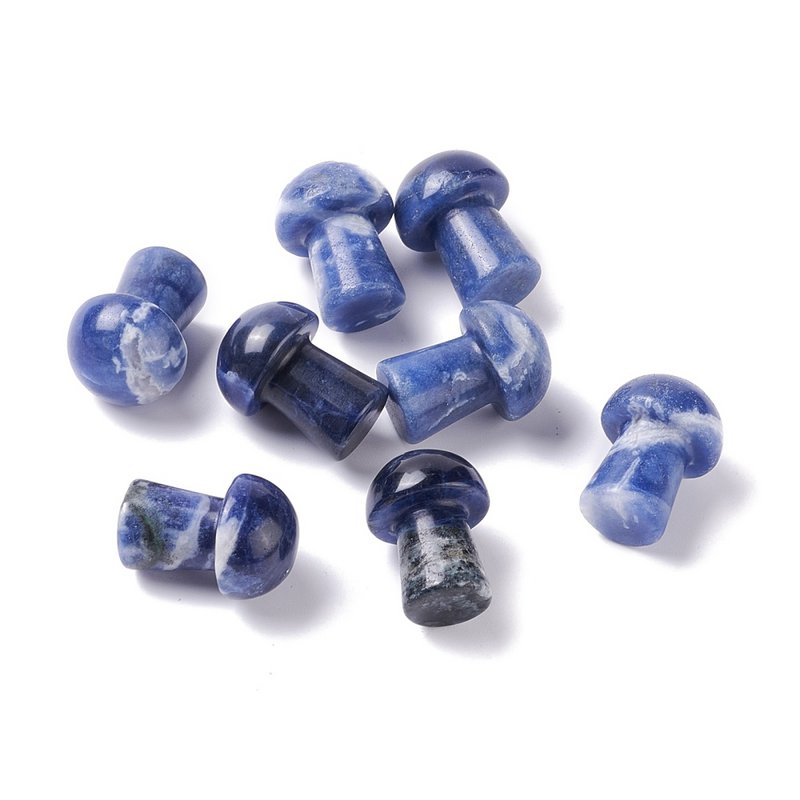 Sattva Rocks | Sodalite Serenity | Gua Sha Spa Mushroom 20mm  