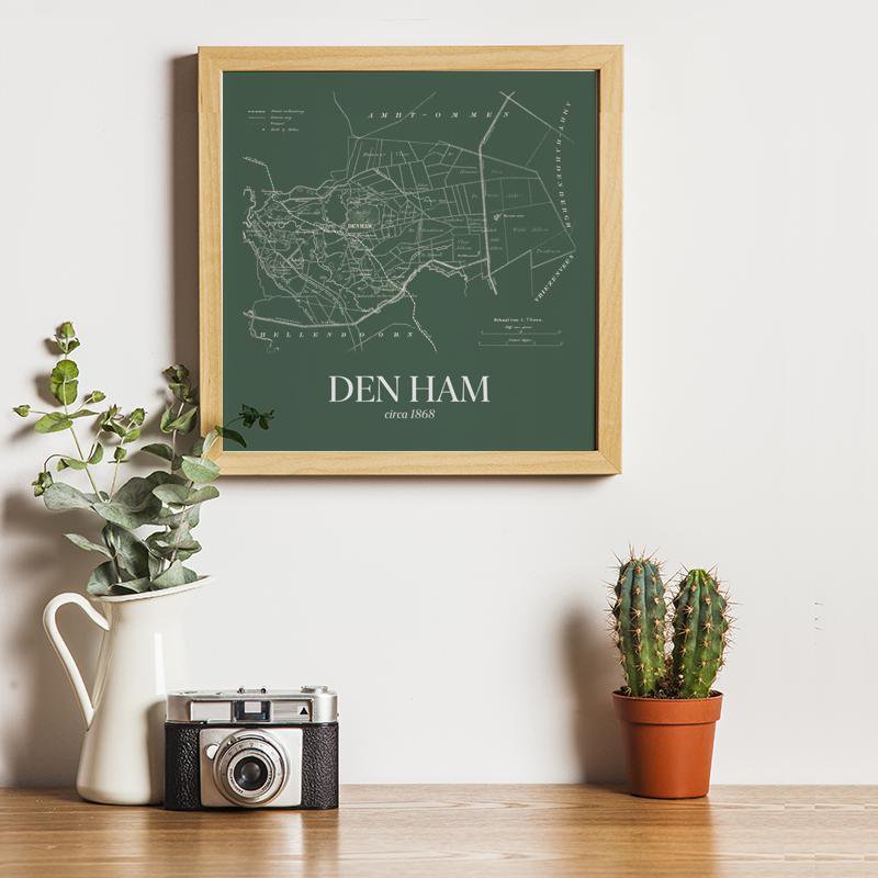 Den Ham in vintage stijl