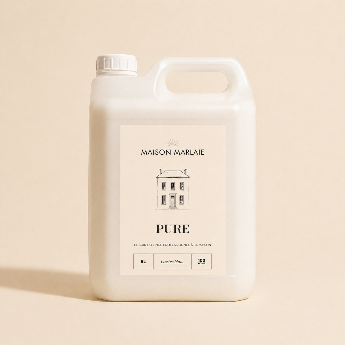 Maison Marlaie PURE - Fine Linen Wash for Whites, 5L Professional