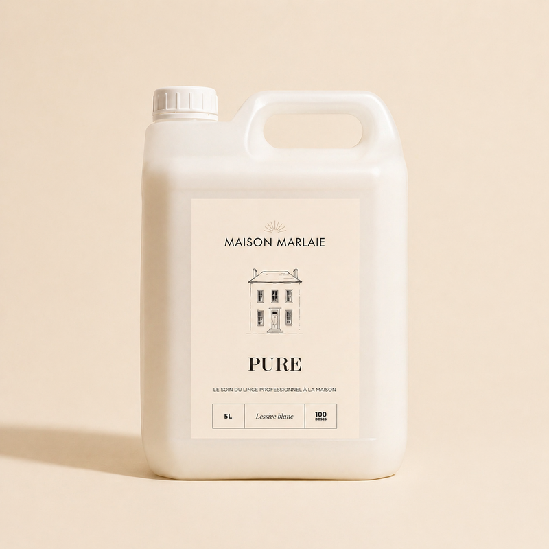 Maison Marlaie PURE - Hvidt vaskemiddel, 5L professionelt format