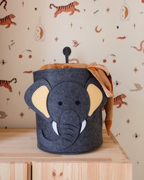 Storage Basket Children's Room - Elephant