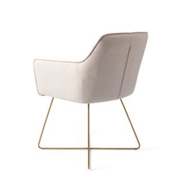 Jesper Home Hofu Dining Chair Cross Gold