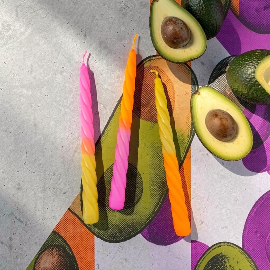 Dip Dye Twisted * Shades of Avocado