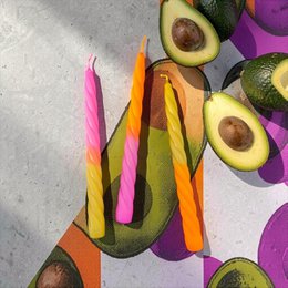Dip Dye Twisted * Shades of Avocado