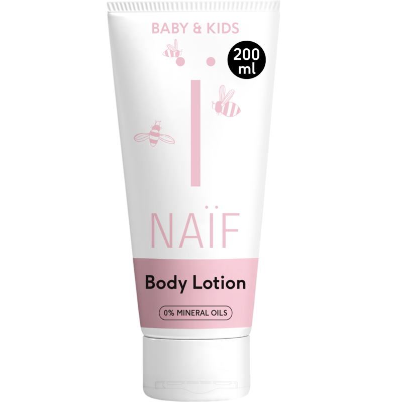 Naïf Verzachtende Bodylotion voor Baby & Kids 200ml