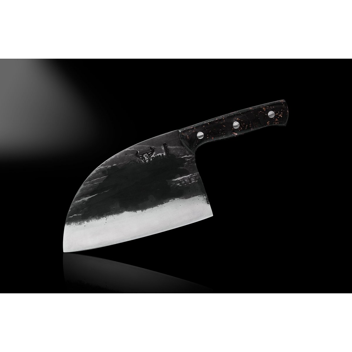 Samura Mad Bull Serbian Chef's Knife 180 mm, Marble Carbon Handle