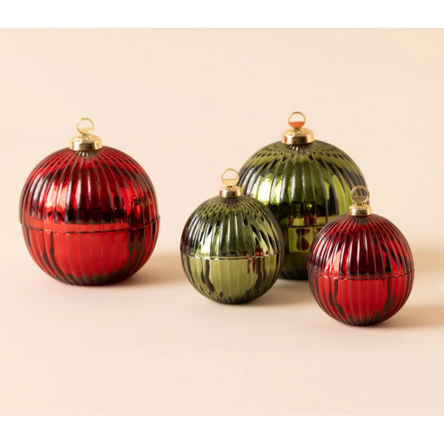 Christmas Ball Candle Small