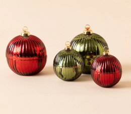 Christmas Ball Candle Small