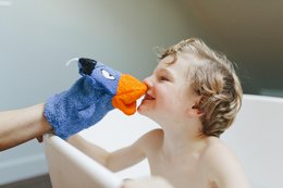 WASHING CLOTH UNICORN - 100% COTTON