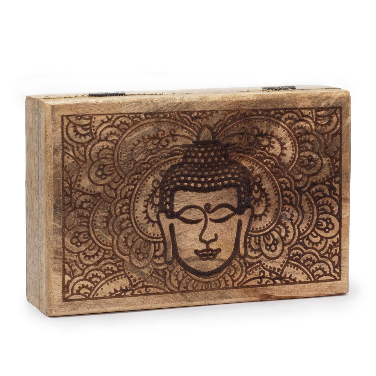 Wholesale Wooden Boxes and Trays with Buddha & Hamsa Design