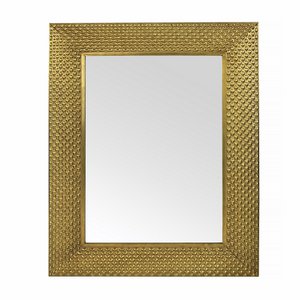 Wandspiegel Penha, Gold, Holz, 120x90x3 cm