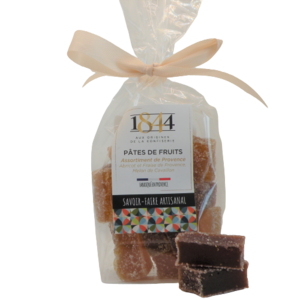Fruitpasta "Assortiment van de Provence" Abrikozen en aardbeien uit de Provence Meloen uit Cavaillon - 160g