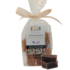 Fruitpasta "Assortiment van de Provence" Abrikozen en aardbeien uit de Provence Meloen uit Cavaillon - 160g