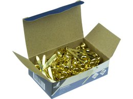 Pasador Kangaro nº7 / 30mm bañado en cobre, caja de 100 piezas