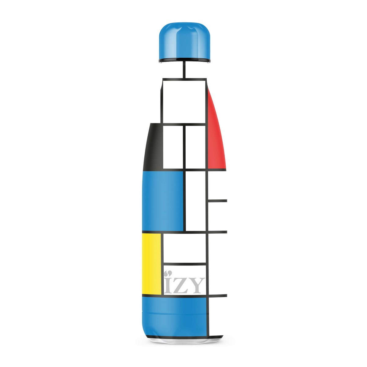 IZY - Bouteille Isotherme Artiste - Piet Mondriaan - Compositie - 500ml