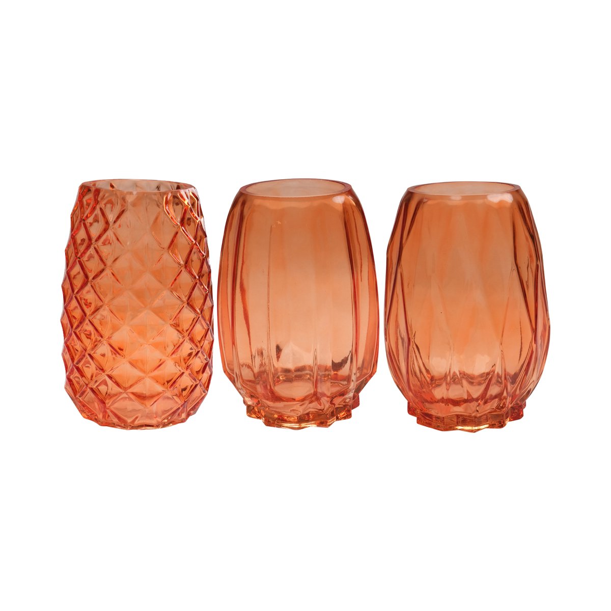 Muster 2 Ass Vase mit Korallenmotiv h19 d14