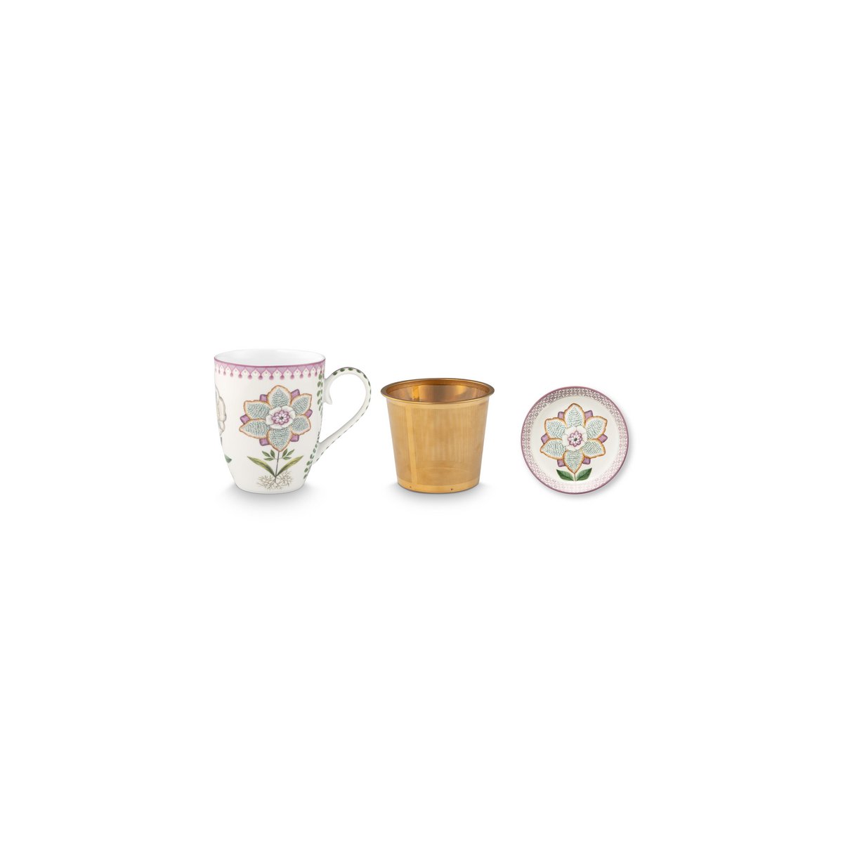 Tea for One Lily&Lotus Off White