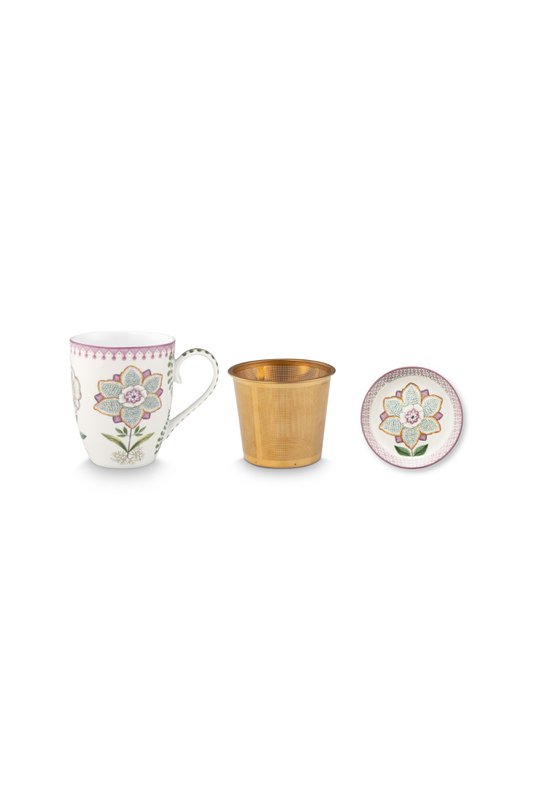 Tea for One Lily&Lotus Off White