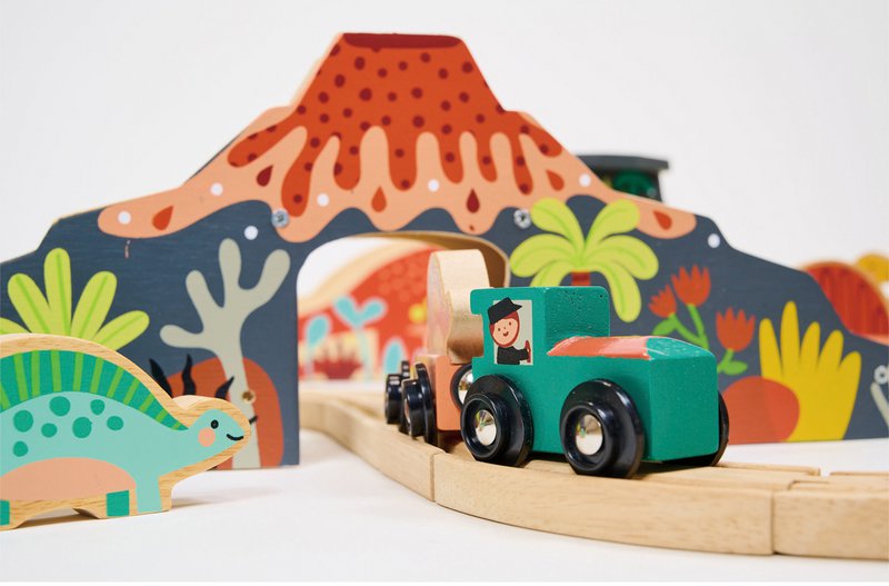 Dinowereld Treinset