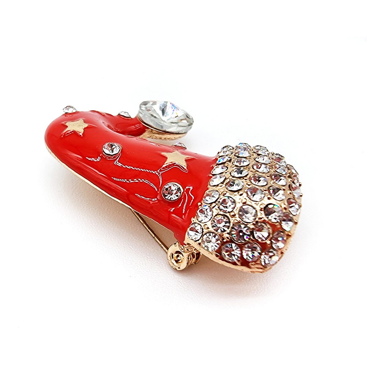 Brooch - Santa hat