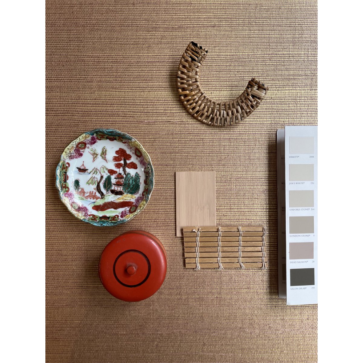 Cabinet handle Hemisphere Rattan
